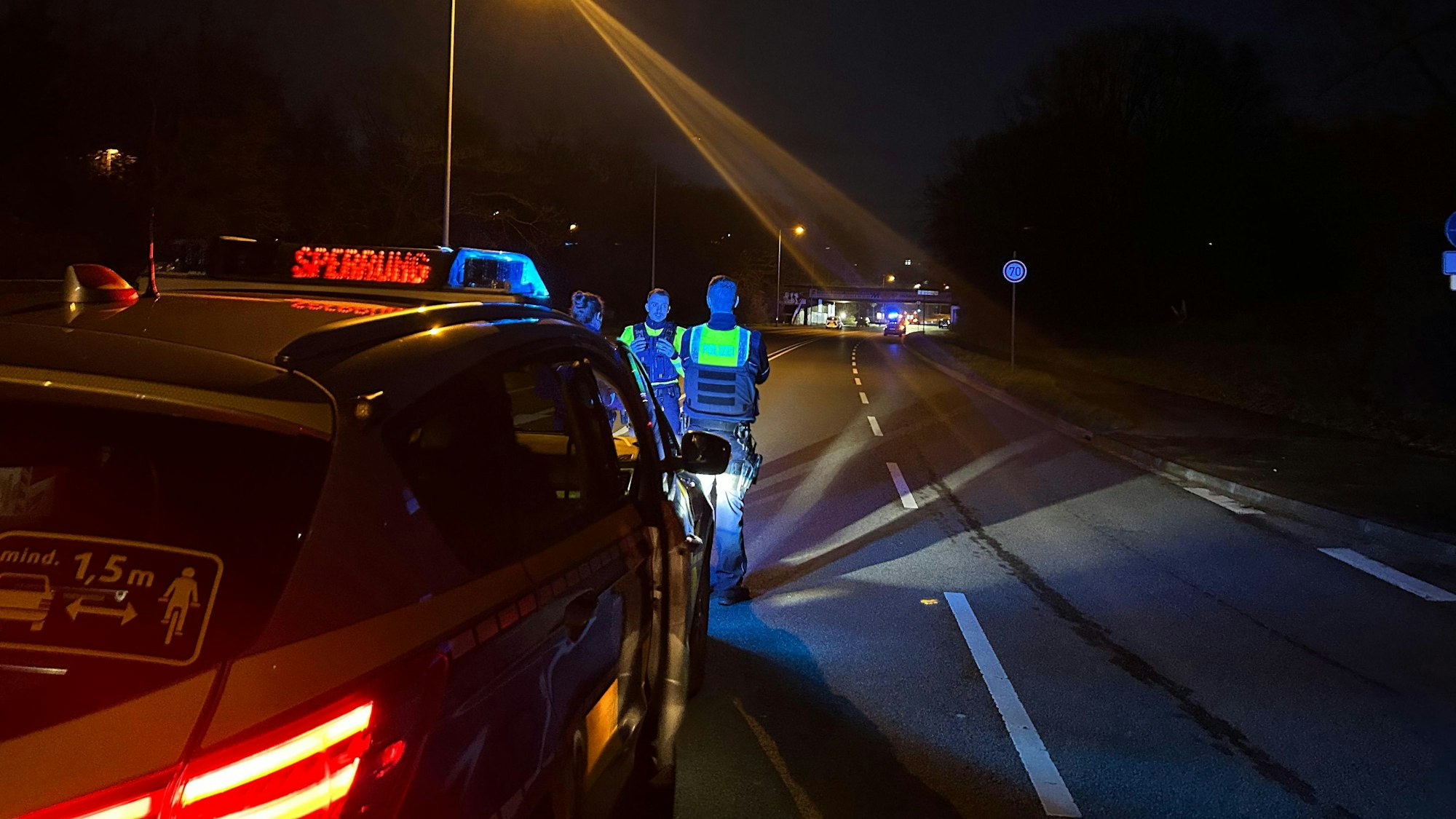 Tödlicher Unfall in Leverkusen-Schlebusch am 8.12.2024.
