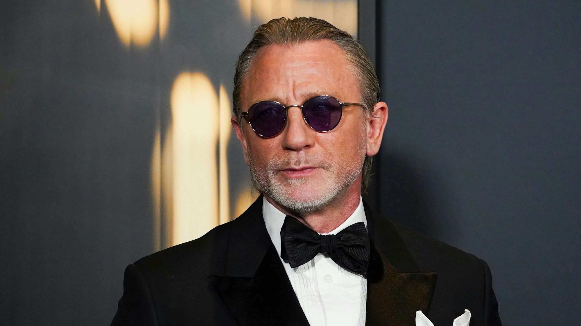 Daniel Craig auf einer Filmpremiere.