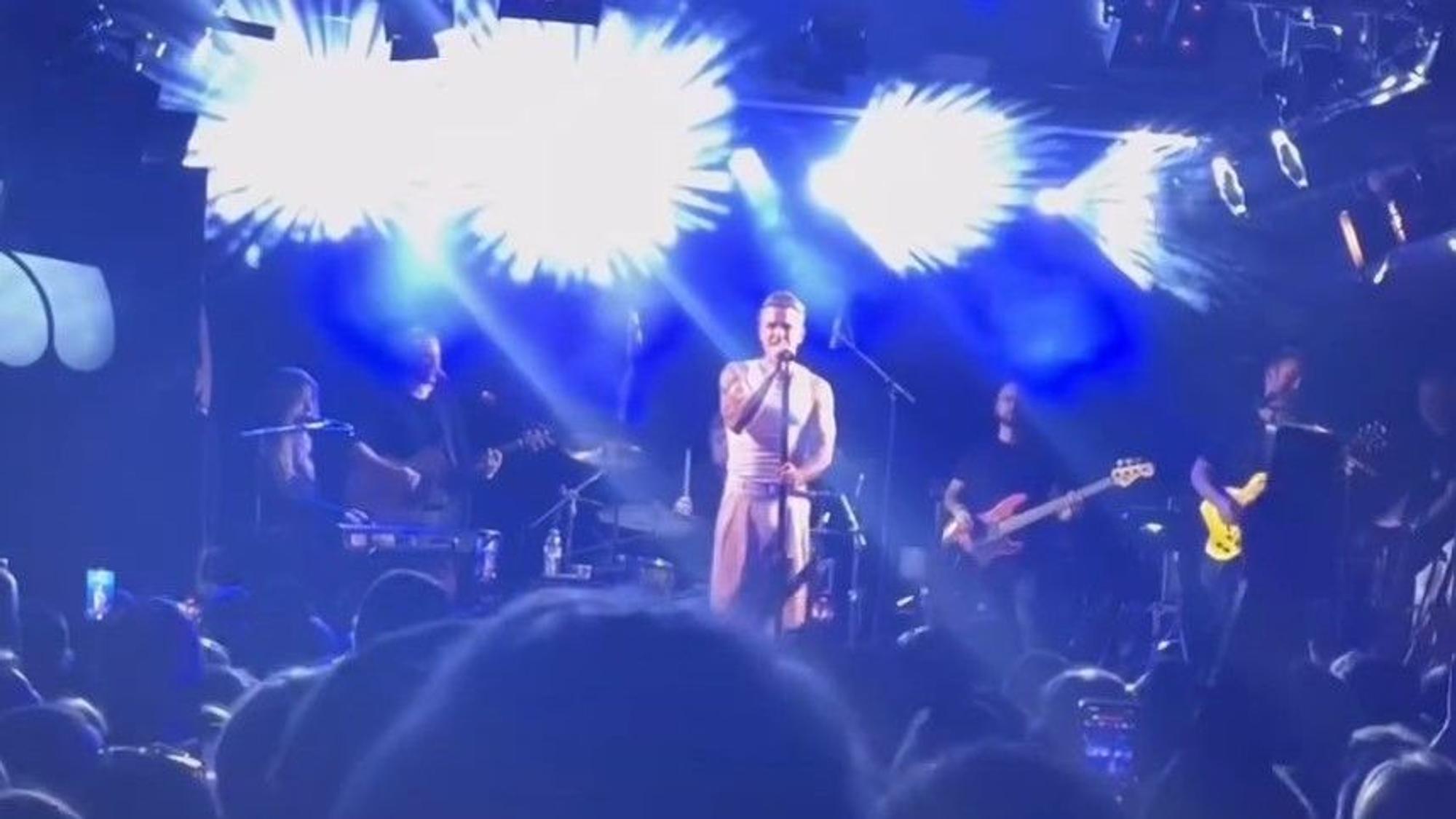 Robbie Williams Auftritt im CBE (Club Bahnhof Ehrenfeld) Köln