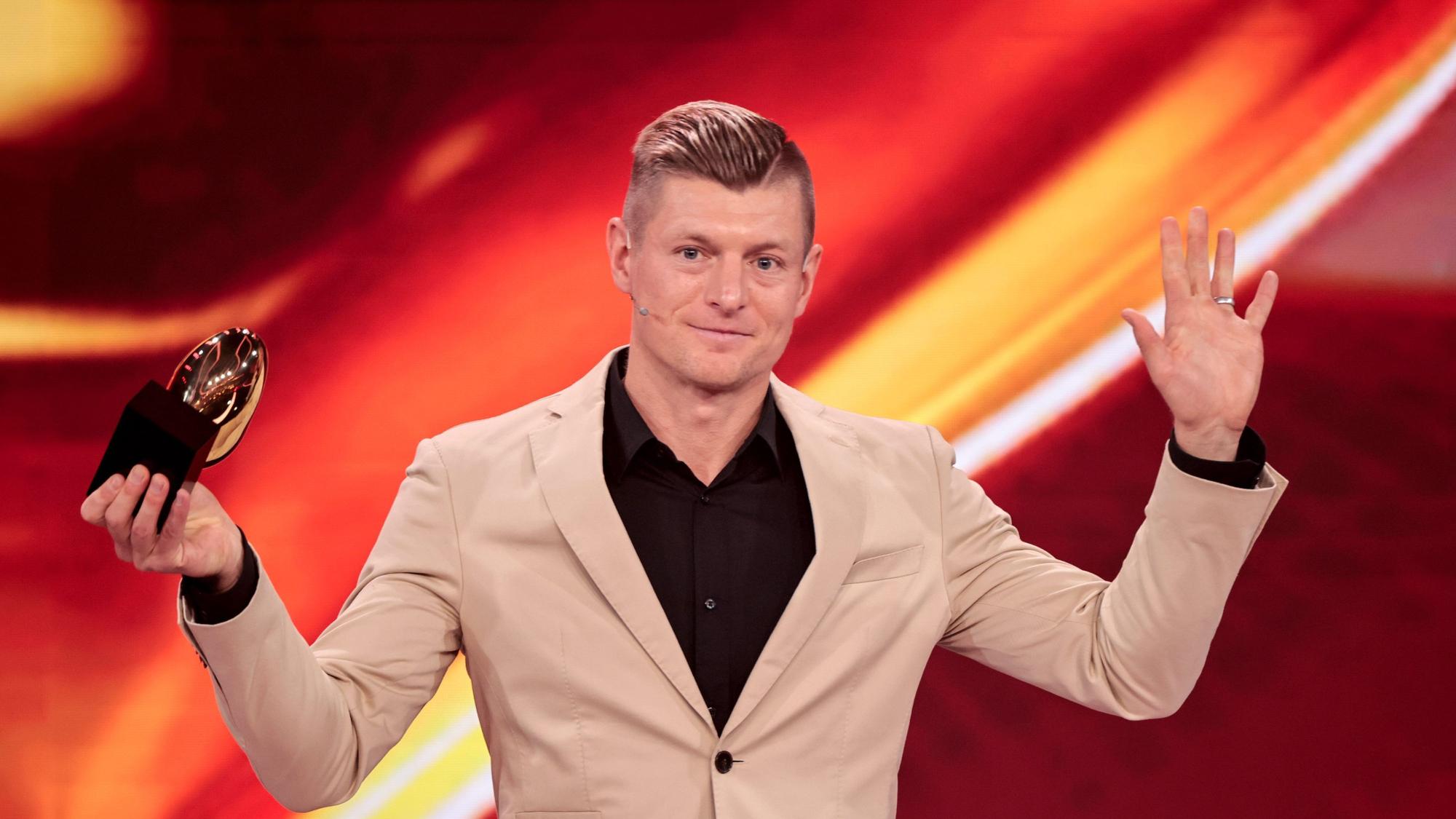 Der ehemalige Fußball-Weltmeister Toni Kroos wird bei bei der Spendengala „Ein Herz für Kinder“ ausgezeichnet. (Archivbild)