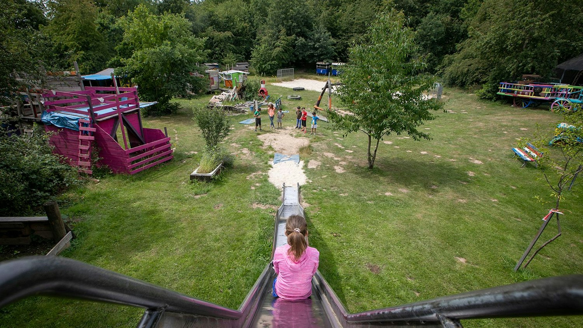 Der Bauspielplatz Senkelsgraben