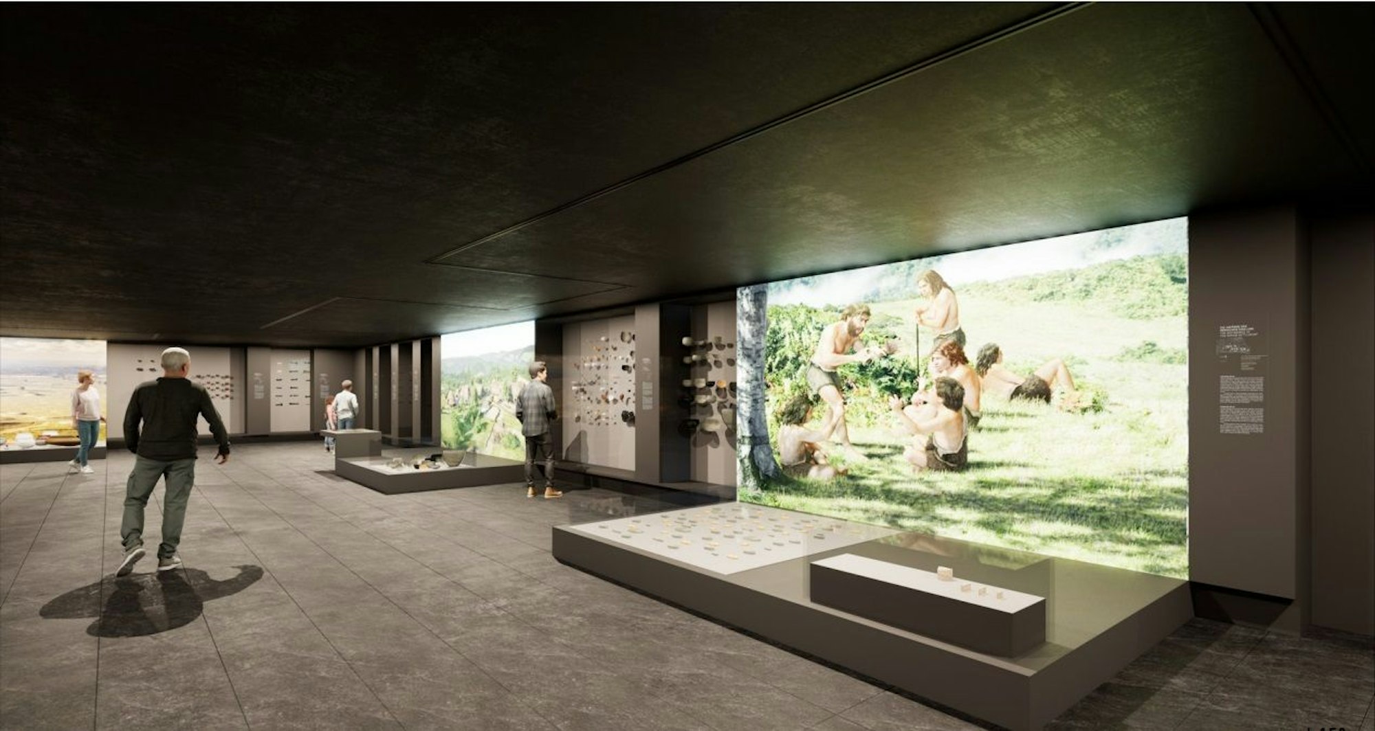 Blick ins Innere: Das Römisch-Germanisches Museum am Roncalliplatz.