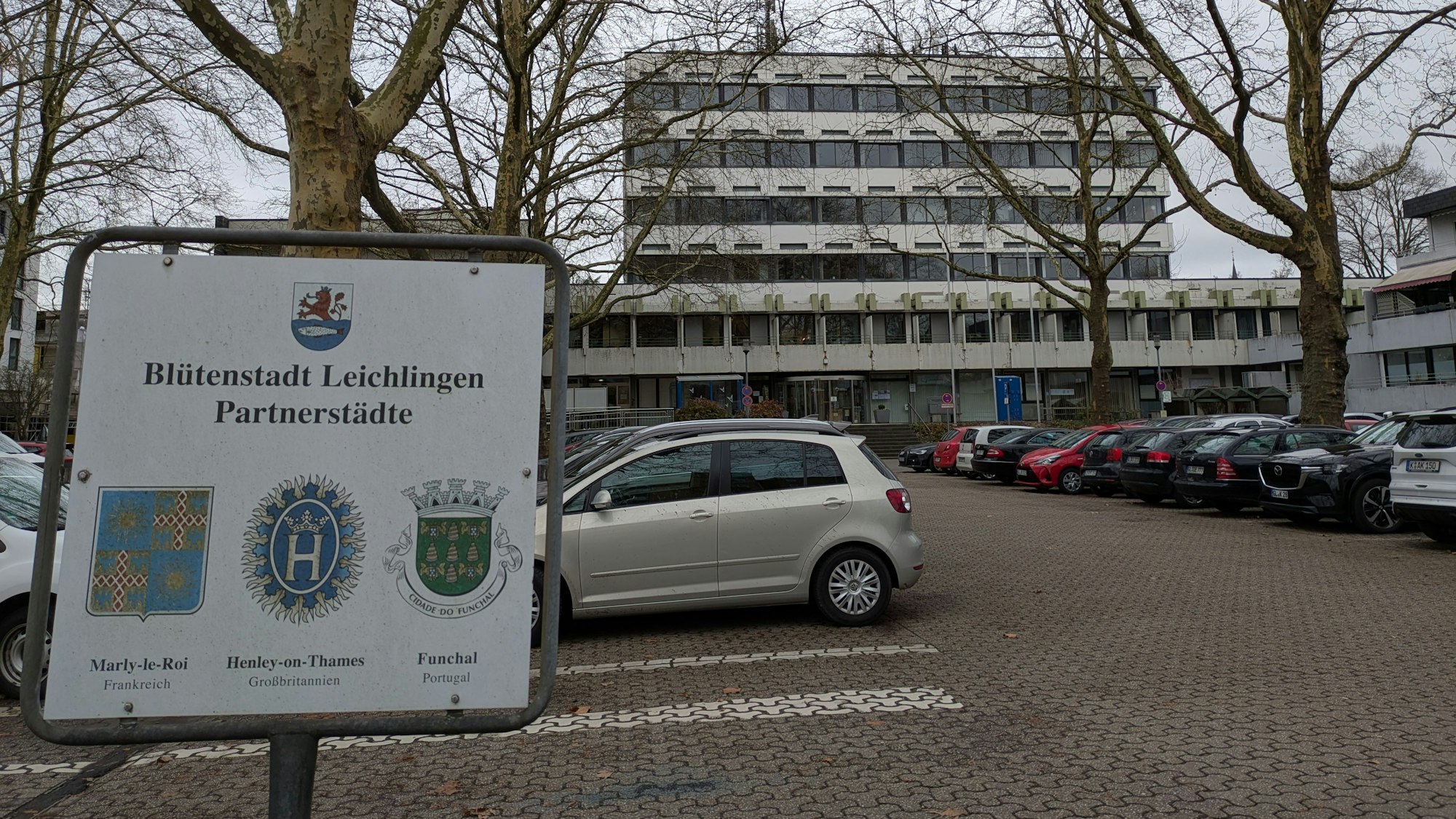 Das Rathaus in Leichlingen.