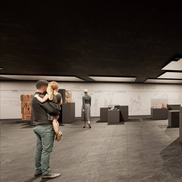 Visualisierung des Römisch-Germanisches Museums, wie es einmal aussehen soll.