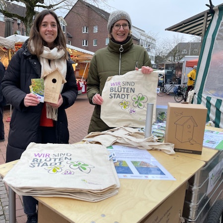 Silke de Roode (l.) und Christina Brüning waren mehr als zwei Jahre als Stadtnetzwerkerinnen in Leichlingen aktiv.