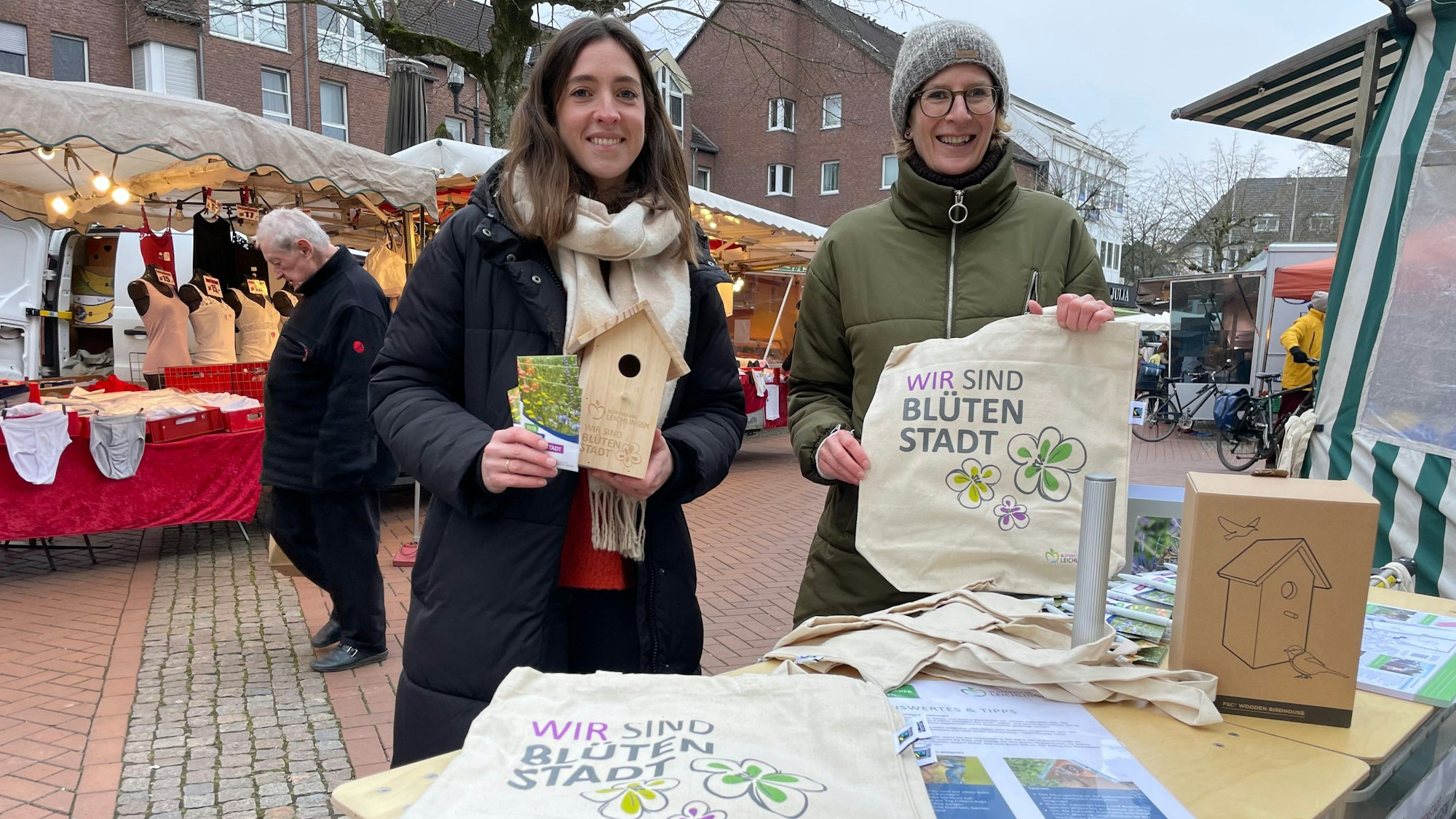 Silke de Roode (l.) und Christina Brüning waren mehr als zwei Jahre als Stadtnetzwerkerinnen in Leichlingen aktiv.