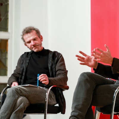 Gespräch von Joachim Frank mit dem Astrophysiker und evangelischen Laienprediger Heino Falcke in der Karl-Rahner-Akademie
