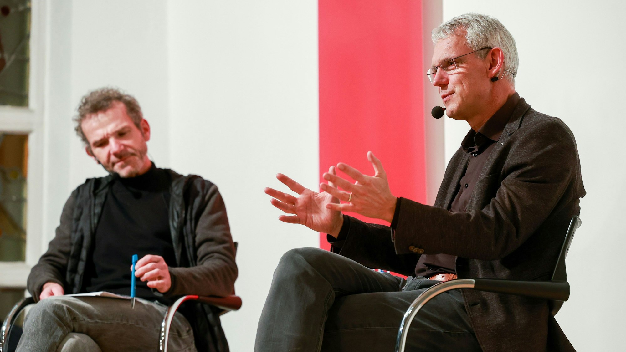 Gespräch von Joachim Frank mit dem Astrophysiker und evangelischen Laienprediger Heino Falcke in der Karl-Rahner-Akademie
