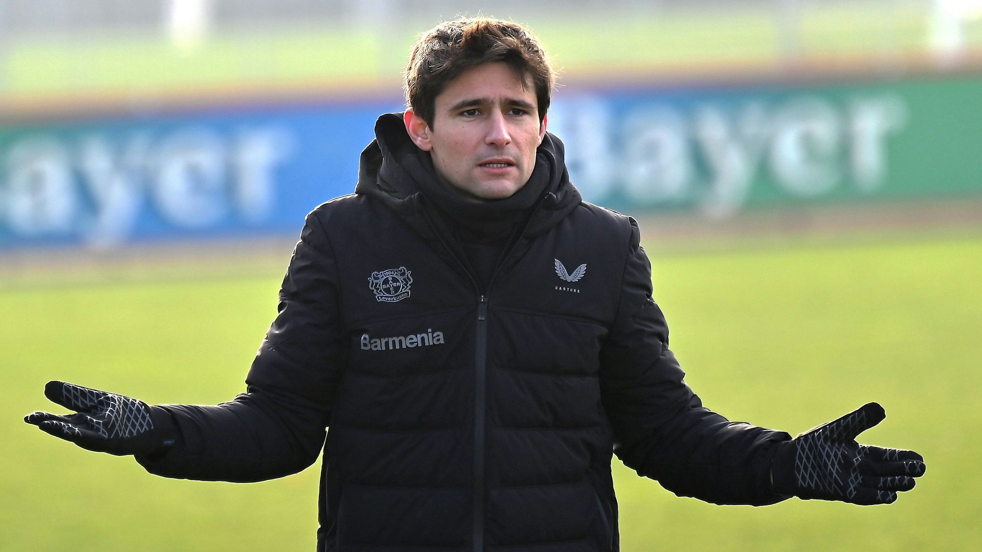 03.12.2023, Fussball-B-Junioren-Bayer-Duesseldorf
TR: Sergi Coral Runge (Bayer)
Foto: Uli Herhaus