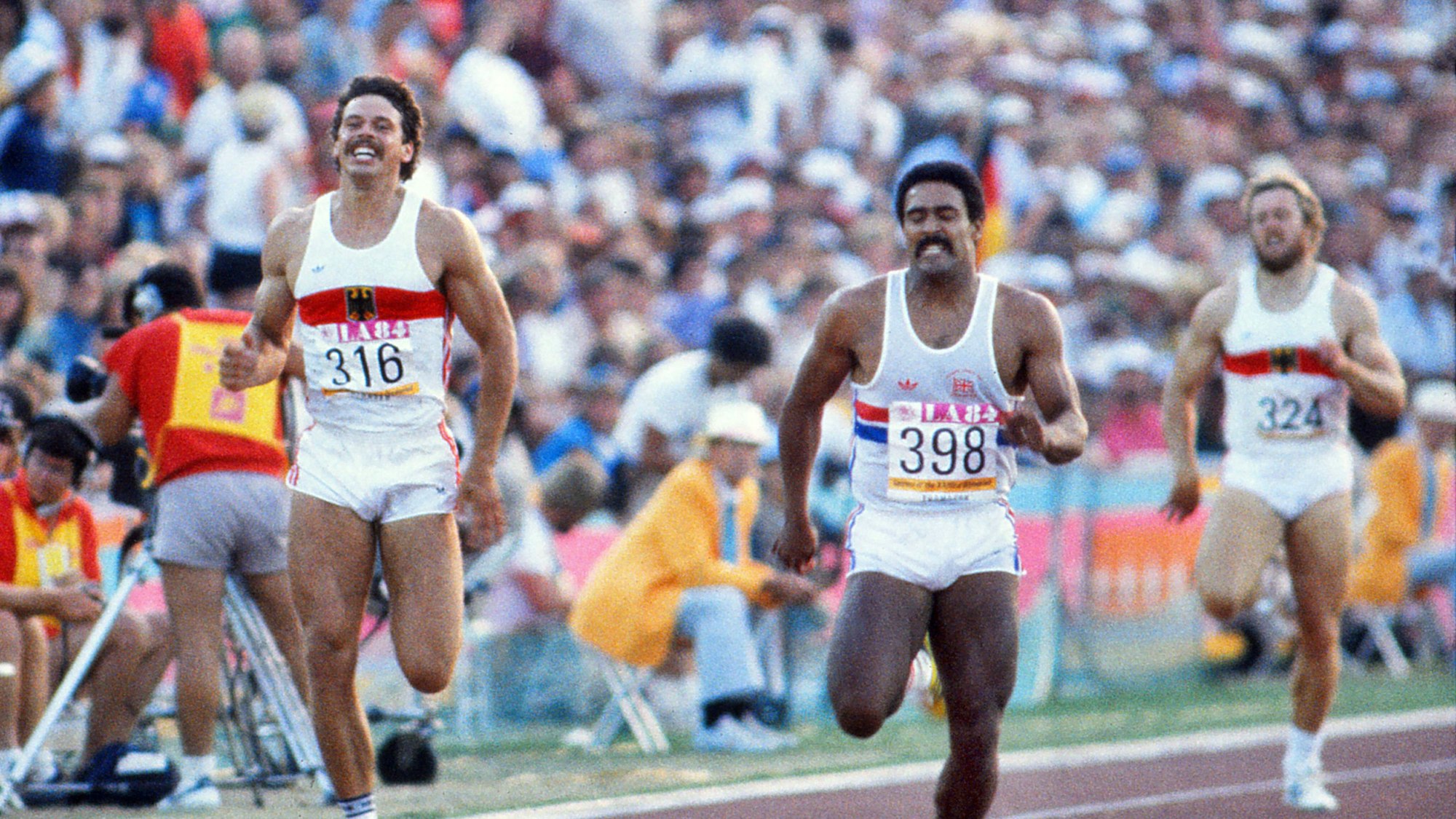 Jürgen Hingsen bei den Olympischen Spielen 1984 in Los Angeles.