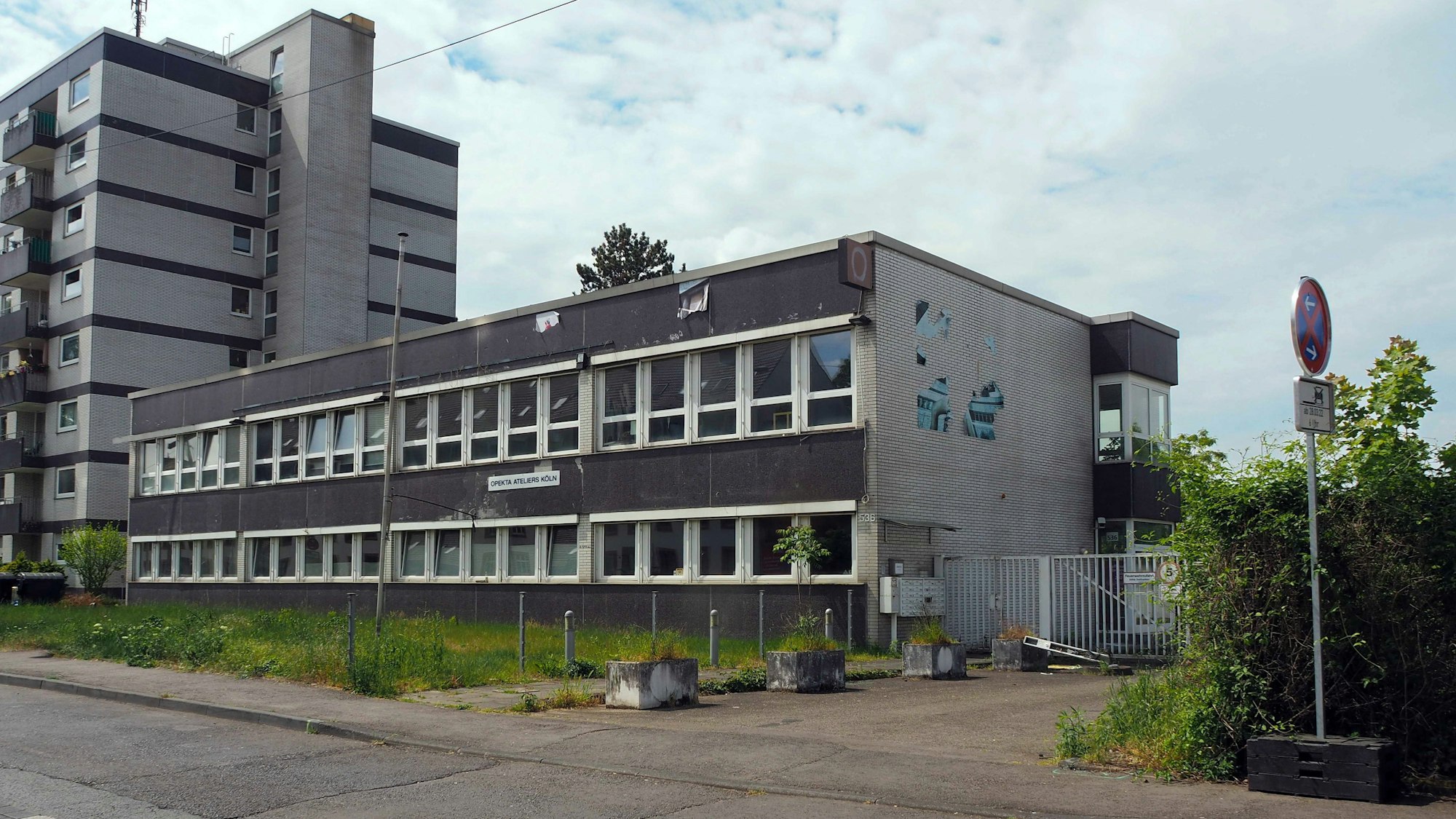 Ein altes Gebäude an der Bonner Straße 536.