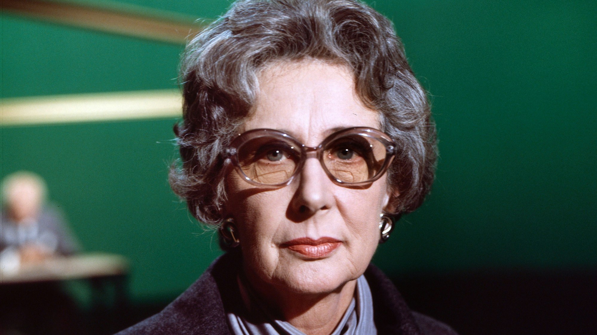 Vilma Degischer im Jahre 1975.