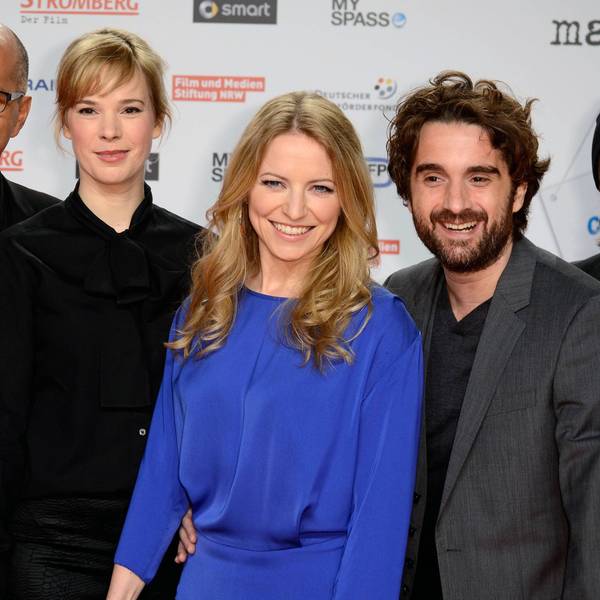 Christoph Maria Herbst, Milena Dreissig, Diana Staehly, Oliver Wnuk und Bjarne Mädel bei der Weltpremiere von „Stromberg - Der Film“ im Kölner Cinedom.