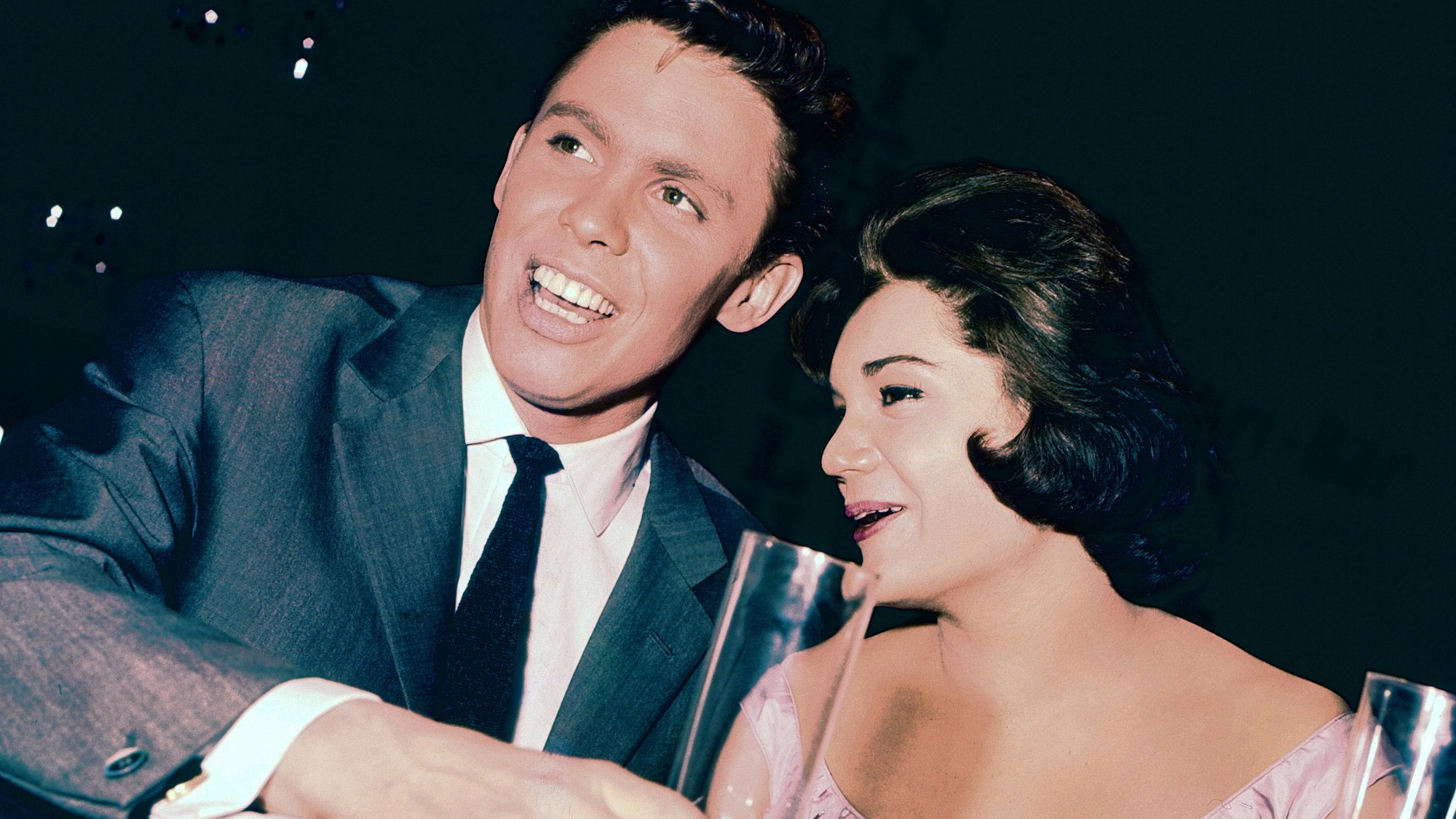 Peter Kraus und Connie Francis in den 1960er Jahren.