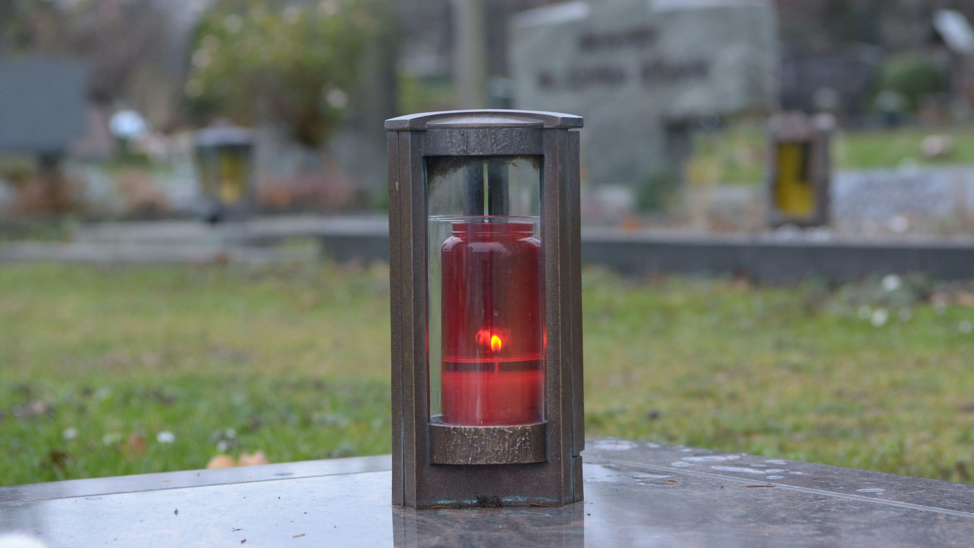 Das Bild zeigt den Friedhof Frauenberger Straße.