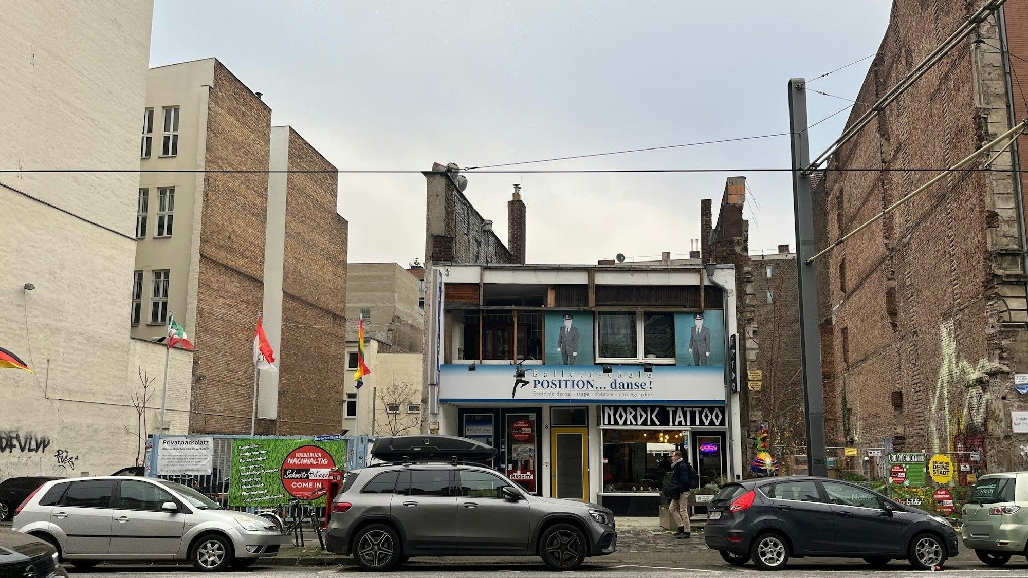 Die Baulücke in der Richard-Wagner-Straße