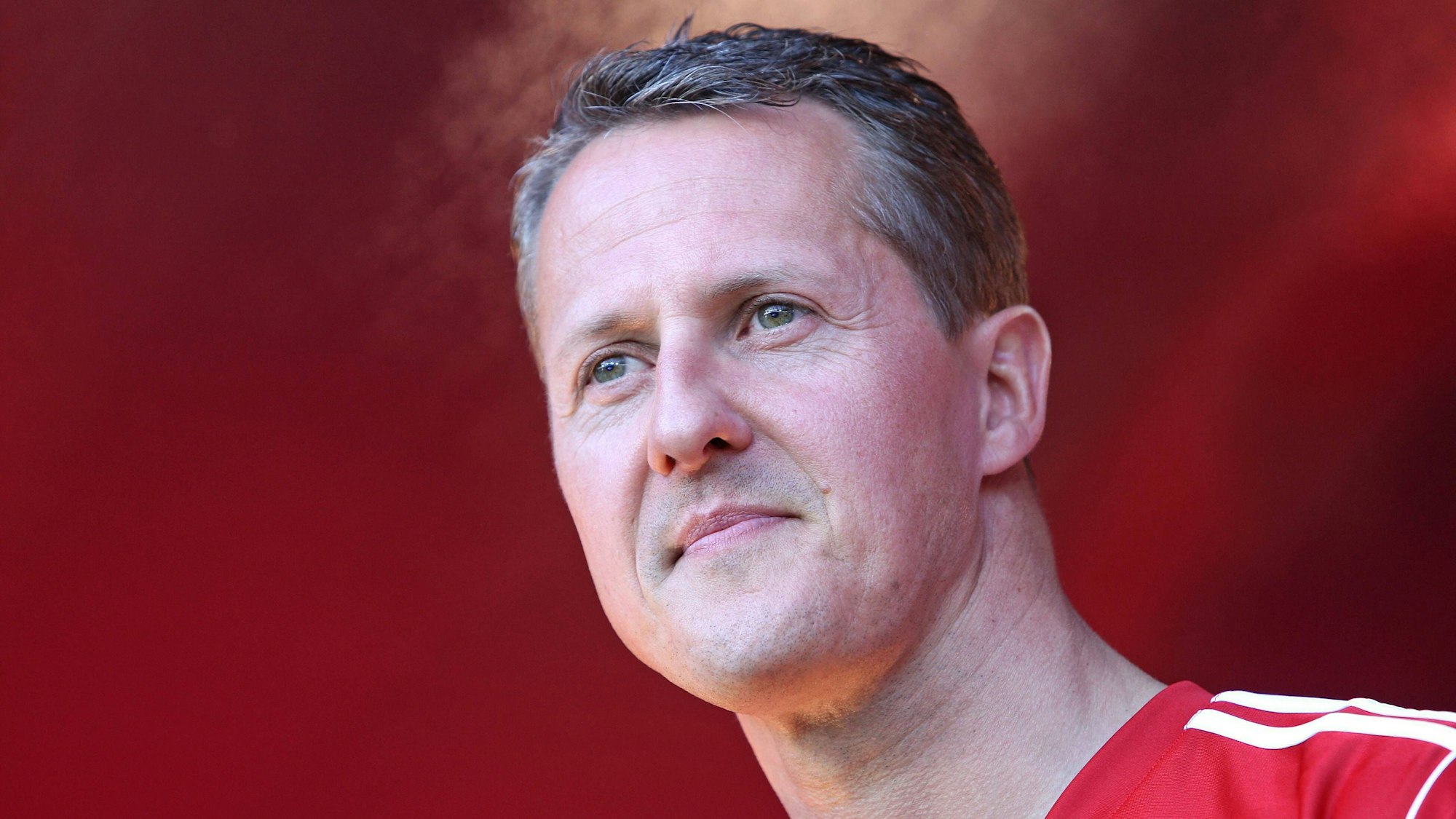 Michael Schumacher ist im Porträt zu sehen.