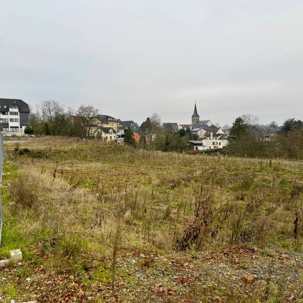 Die Brache an der Montanusstraße in Burscheid