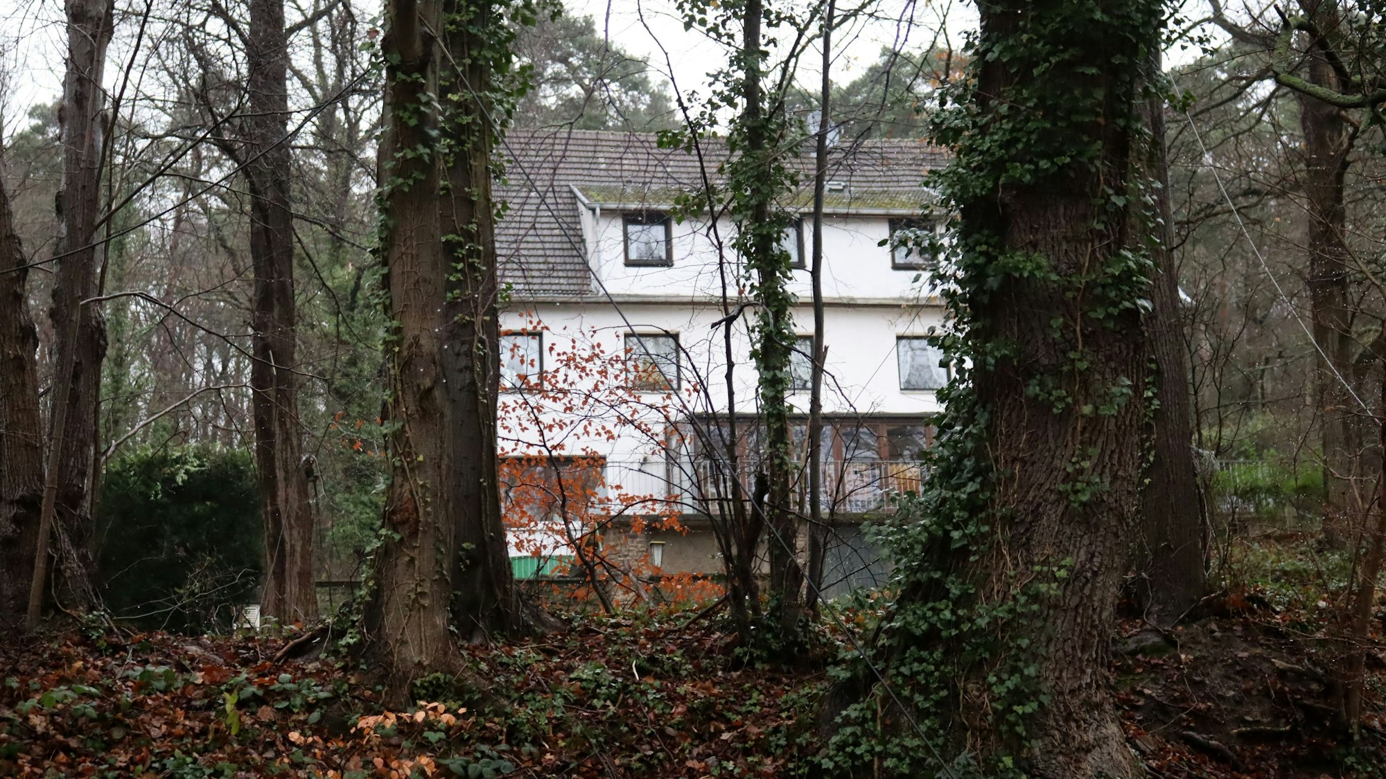 Das Bild zeigt das ehemalige Hotel in der Kurstadt.