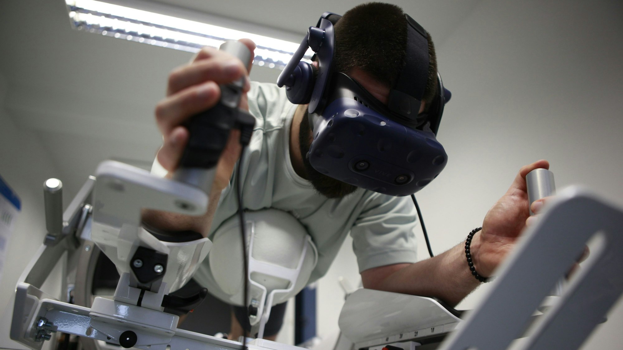 VP Schmerztherapie an der Spoho Köln: Lukas Schmidt auf dem Icarus