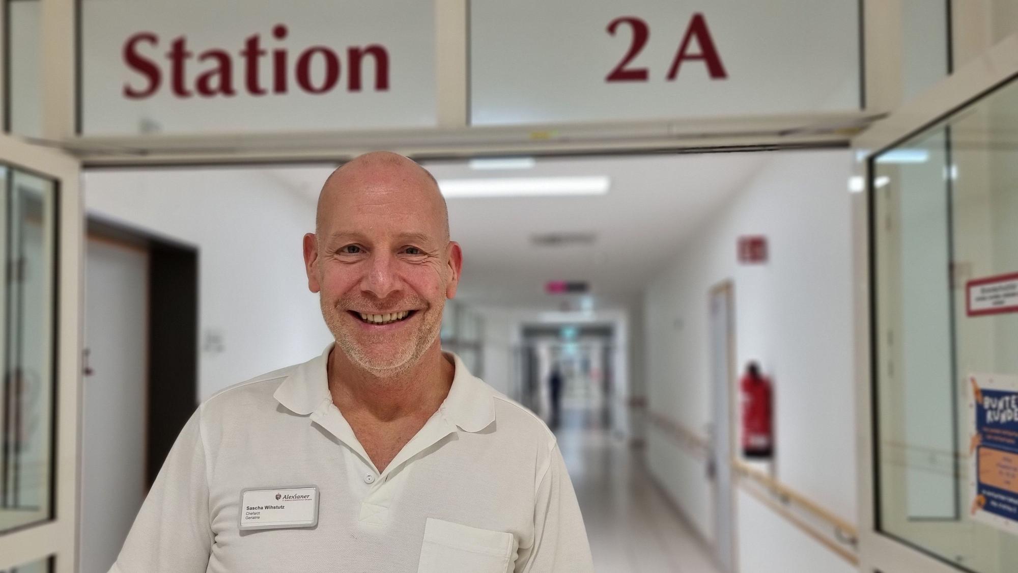 Sascha Wihstutz, Leiter Geriatrie Remigius-Krankenhaus Opladen