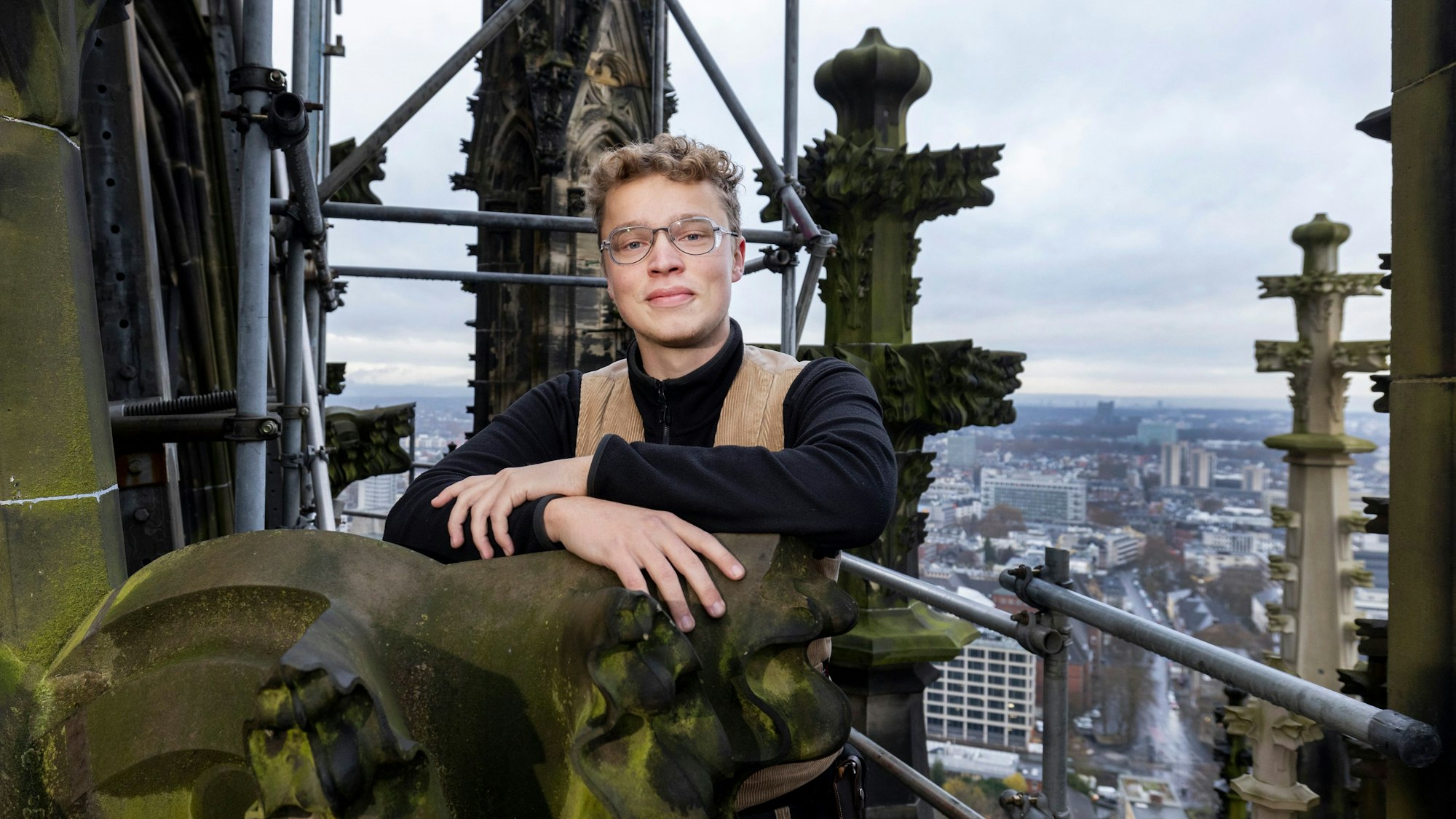 Steinmetz-Geselle Ludger Weichhaus