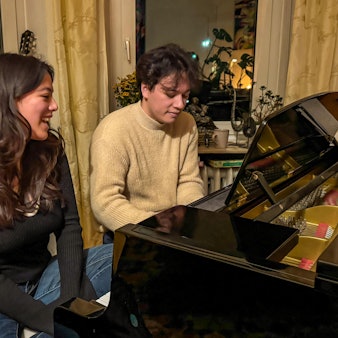 Emily und Dylan Otto haben den Nachwuchspreis auf den Leverkusener Jazztagen gewonnen.