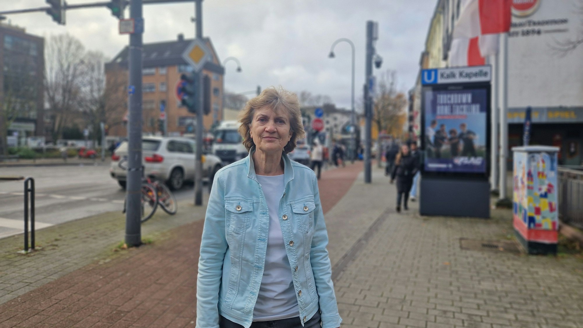 Die Kalker Bezirksbürgermeisterin Claudia Greven-Thürmer