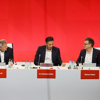 Philipp Türoff, Christian Keller und Markus Rejek bildeten in den vergangenen Jahren die Dreier-Geschäftsführung des 1. FC Köln.