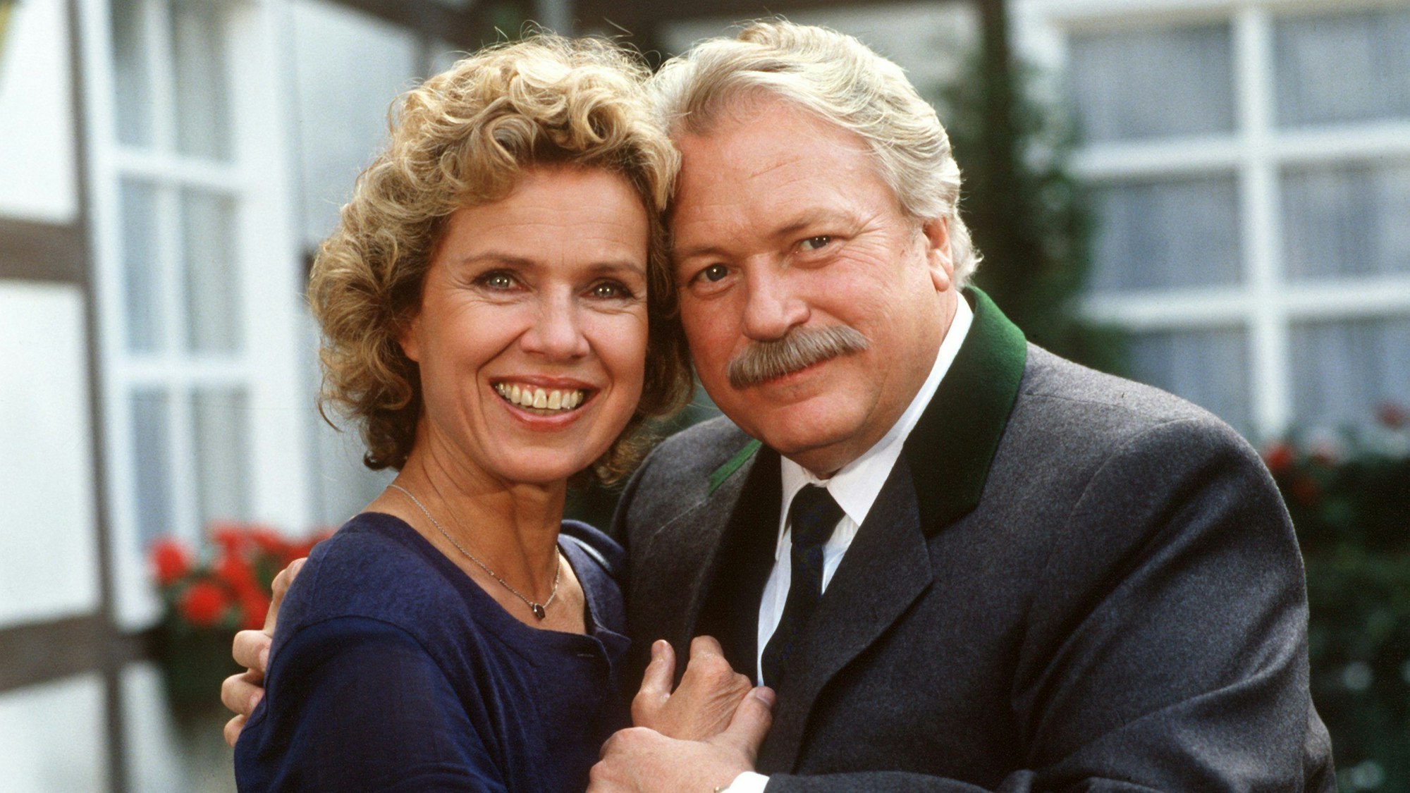 Günter Strack (als Onkel Ludwig) und Witta Pohl (als Vera Drombusch).