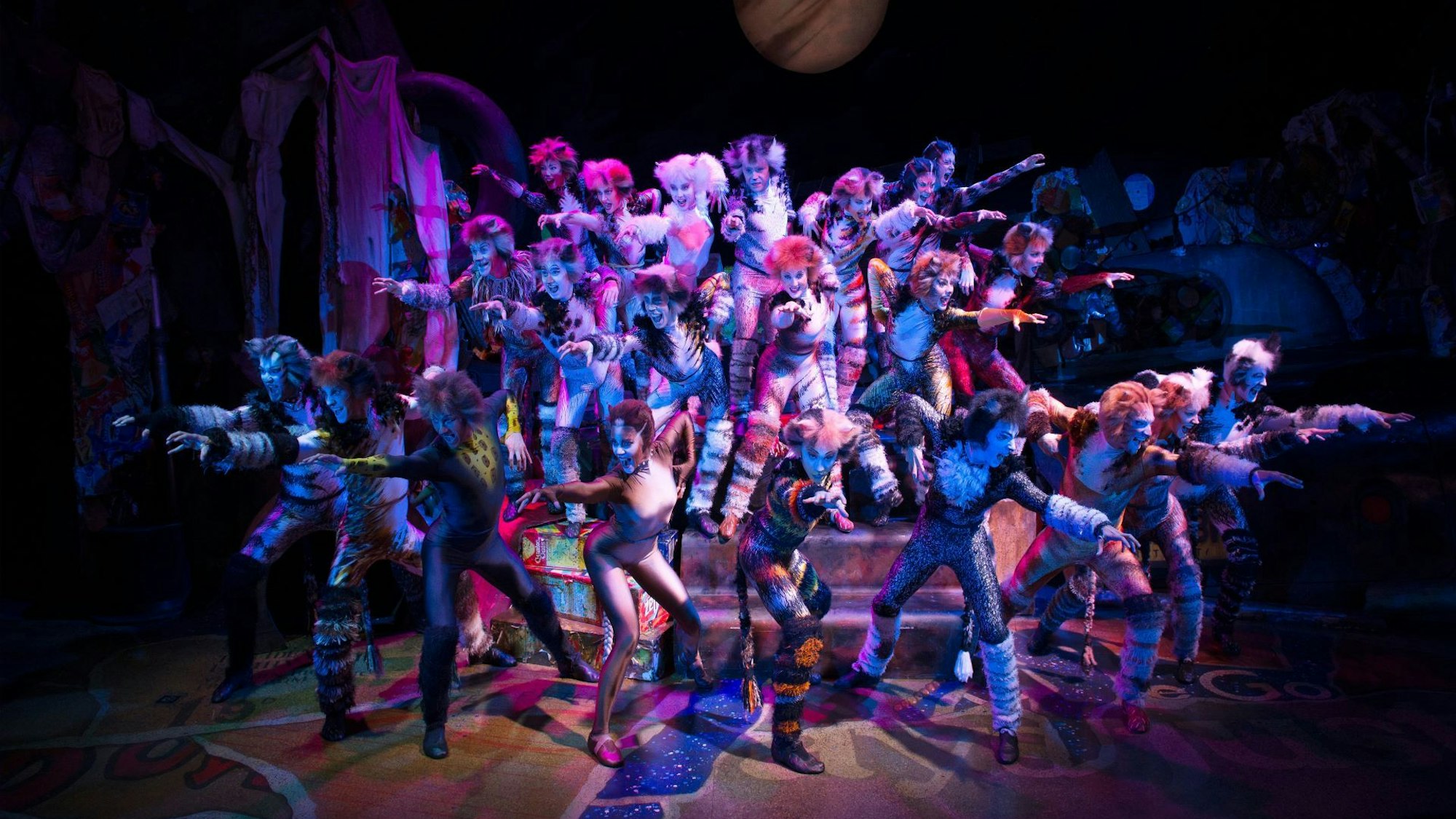 Szene aus dem Musical Cats