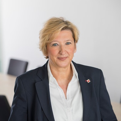 Irena Kuestner, Vorsitzende des Covestro-Konzernbetriebsrats und der Arbeitnehmervertretung am Standort Leverkusen