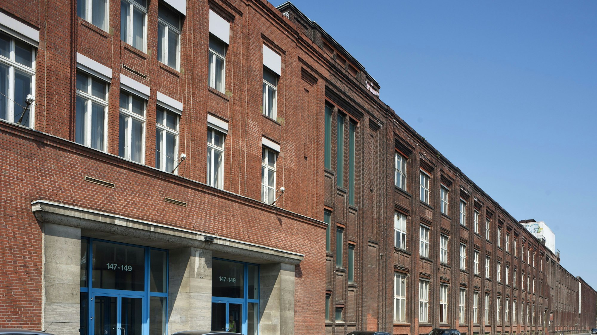 Blick von außen auf die frühere KHD-Hauptverwaltung.