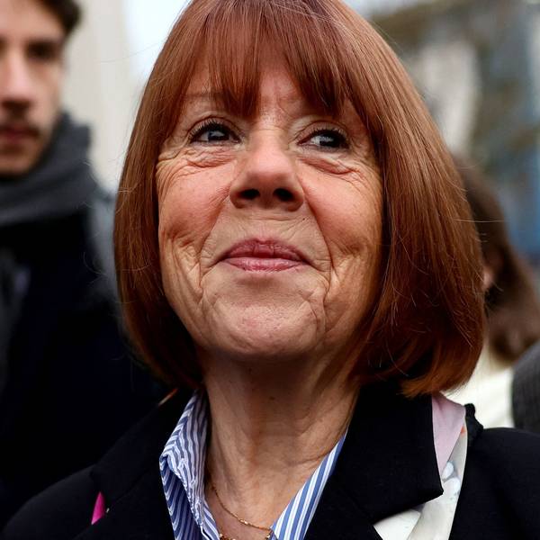 Gisèle Pélicot bei ihrer Ankunft am Gericht am Donnerstag. Ihr Ex-Ehemann wurde in allen Anklagepunkten schuldig gesprochen.