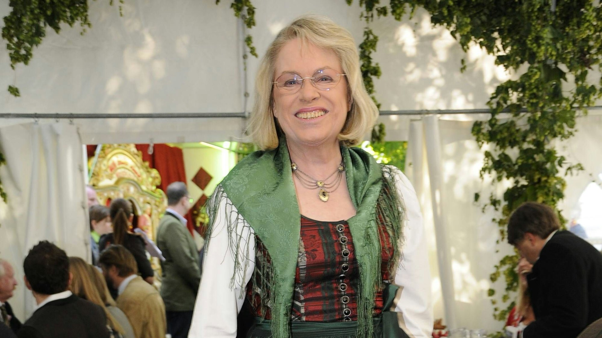Anne-Marie Sprotte im Münchener Hofbräukeller.