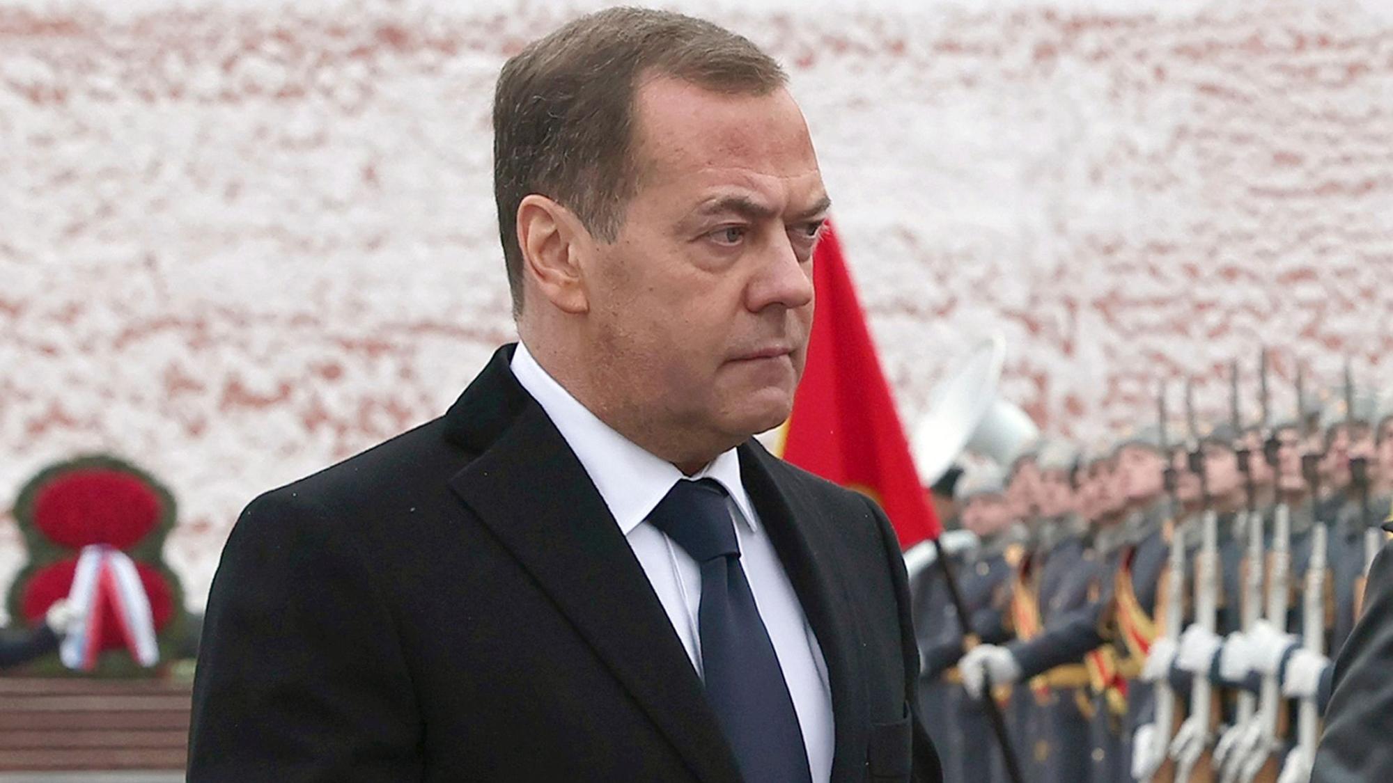 Dmitri Medwedew ist der stellvertretende Vorsitzender des Sicherheitsrates von Russland und Chef der Regierungspartei „Einiges Russland“. (Archivbild)