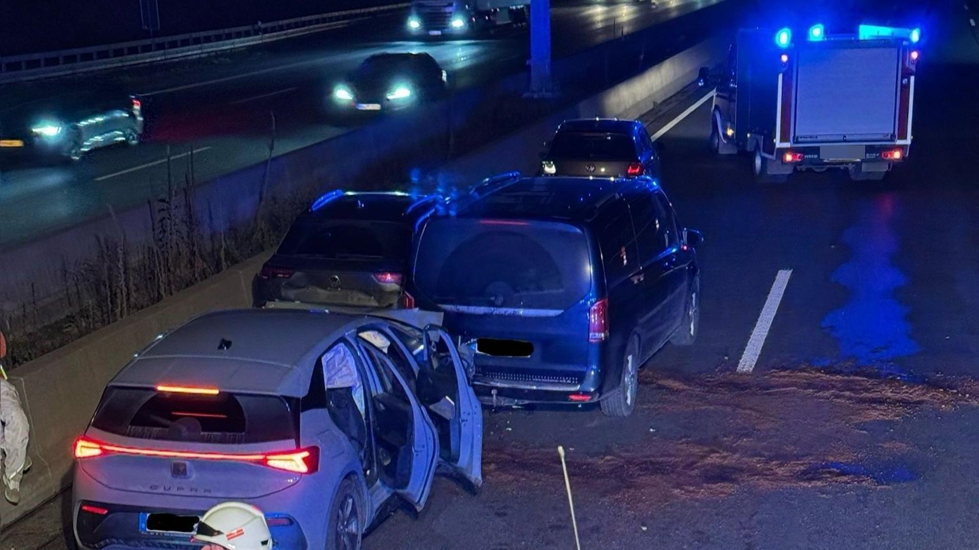 Unfall A1/A61 bei Erftstadt
