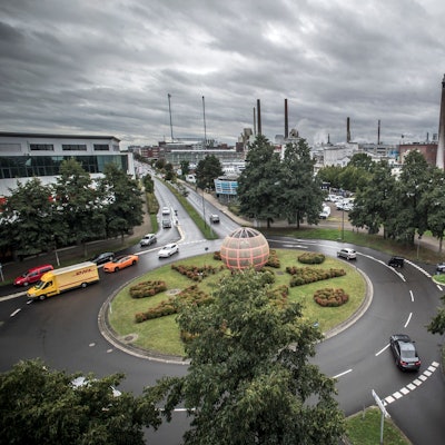 Blick von Norden auf den Chempark