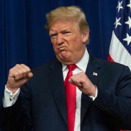 Donald Trump hat veranlasst, dass die Republikaner gegen einen Gesetzesentwurf stimmen. (Archivbild)