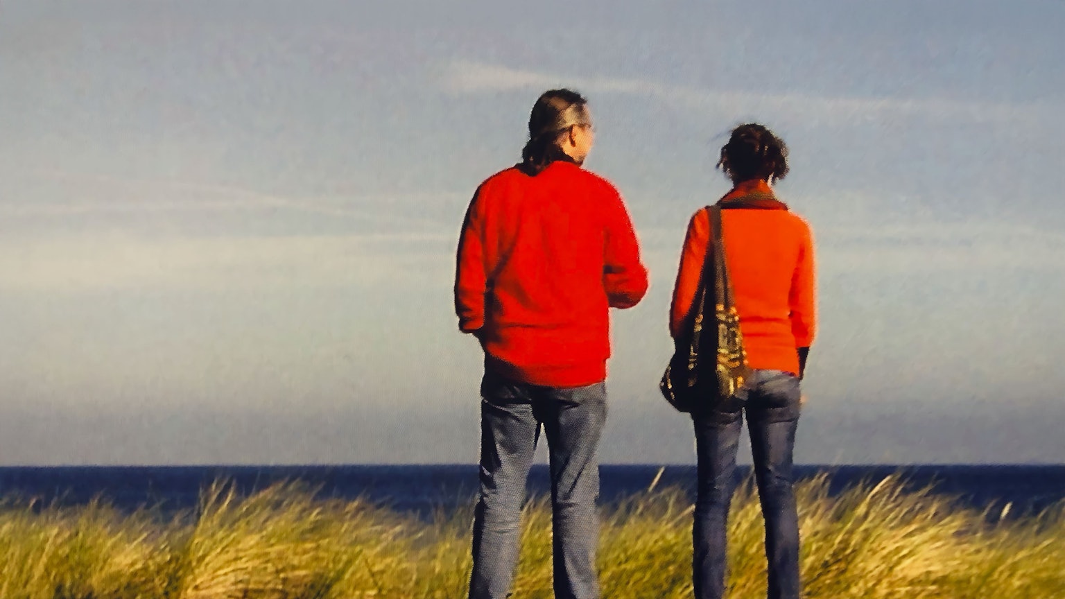 Ralf Könner uns Sandrine bei einem gemeinsamen Ausflug an die Ostsee.