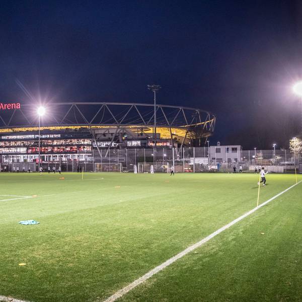 Seine Trainingsplätze will Bayer 04 in Folge des Stelzenausbaus zu Parkplätzen umbauen.