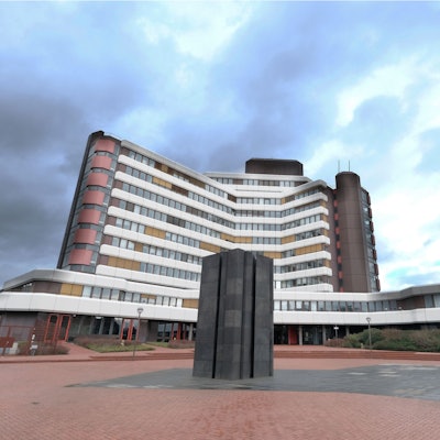 Das Bundesverwaltungsamt an der Barbarastraße in Riehl.