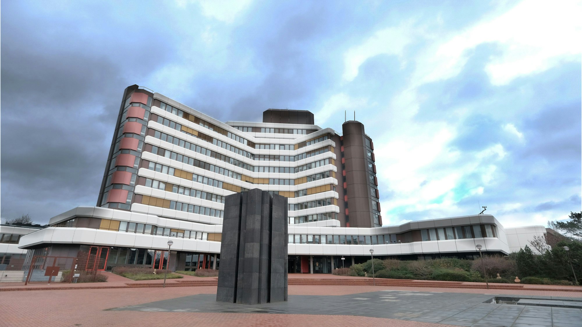 Das Bundesverwaltungsamt an der Barbarastraße in Riehl.