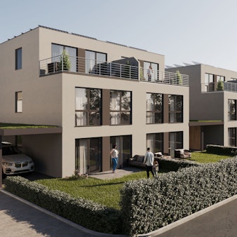 Das geplante Neubaugebiet auf dem Gelände des ehemaligen Restaurants Kavala in Lohmar-Donrath.