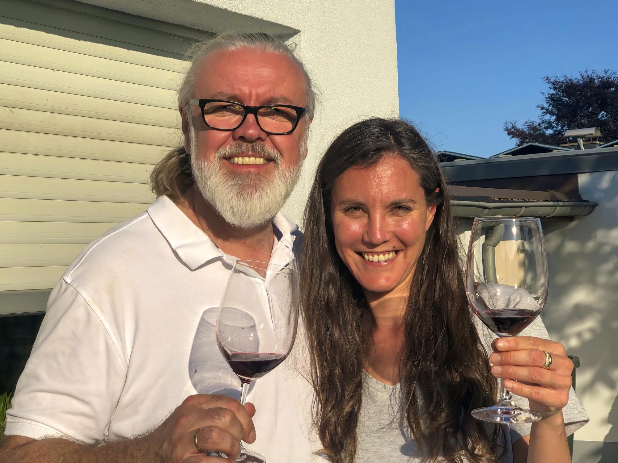 Ralf Könner und seine Tochter Sandrine
