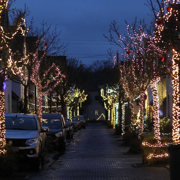 Die Elisabethstraße in Troisdorf wird wie in den Vorjahren zur Weihnachtsstraße.