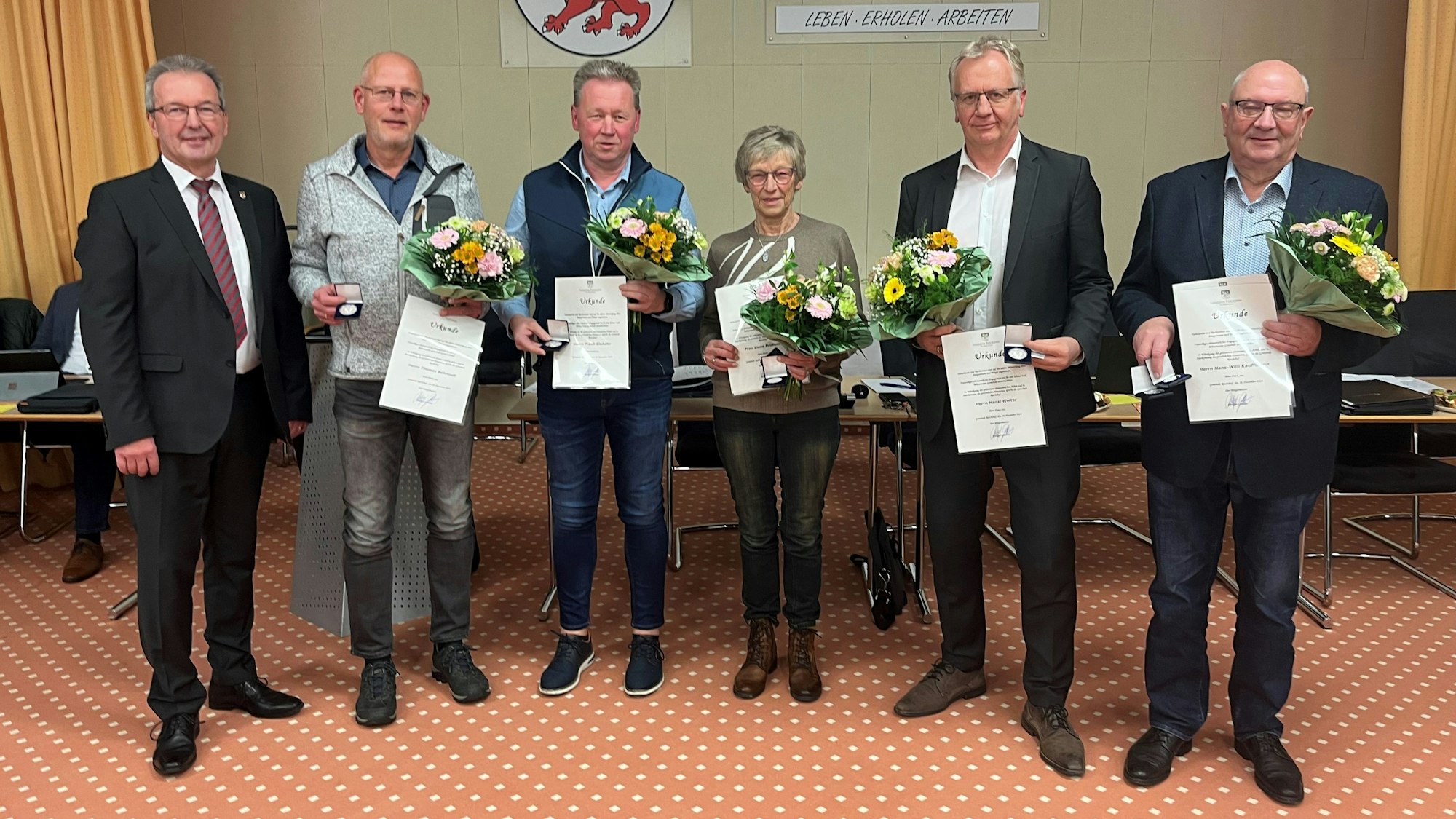 Ehrung für Ehrenamtler in Reichshof