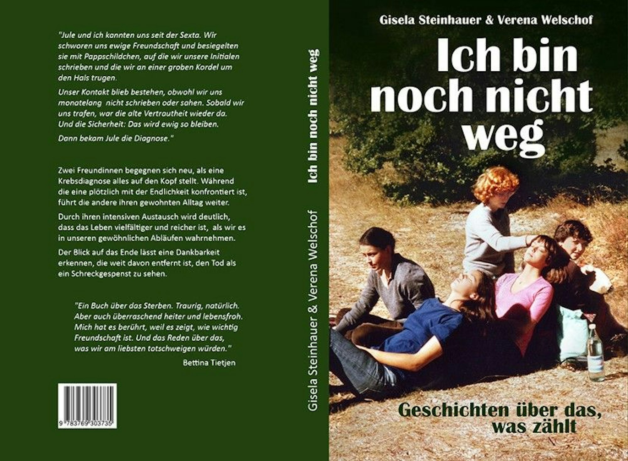 Buchcover „Ich bin noch nicht weg“