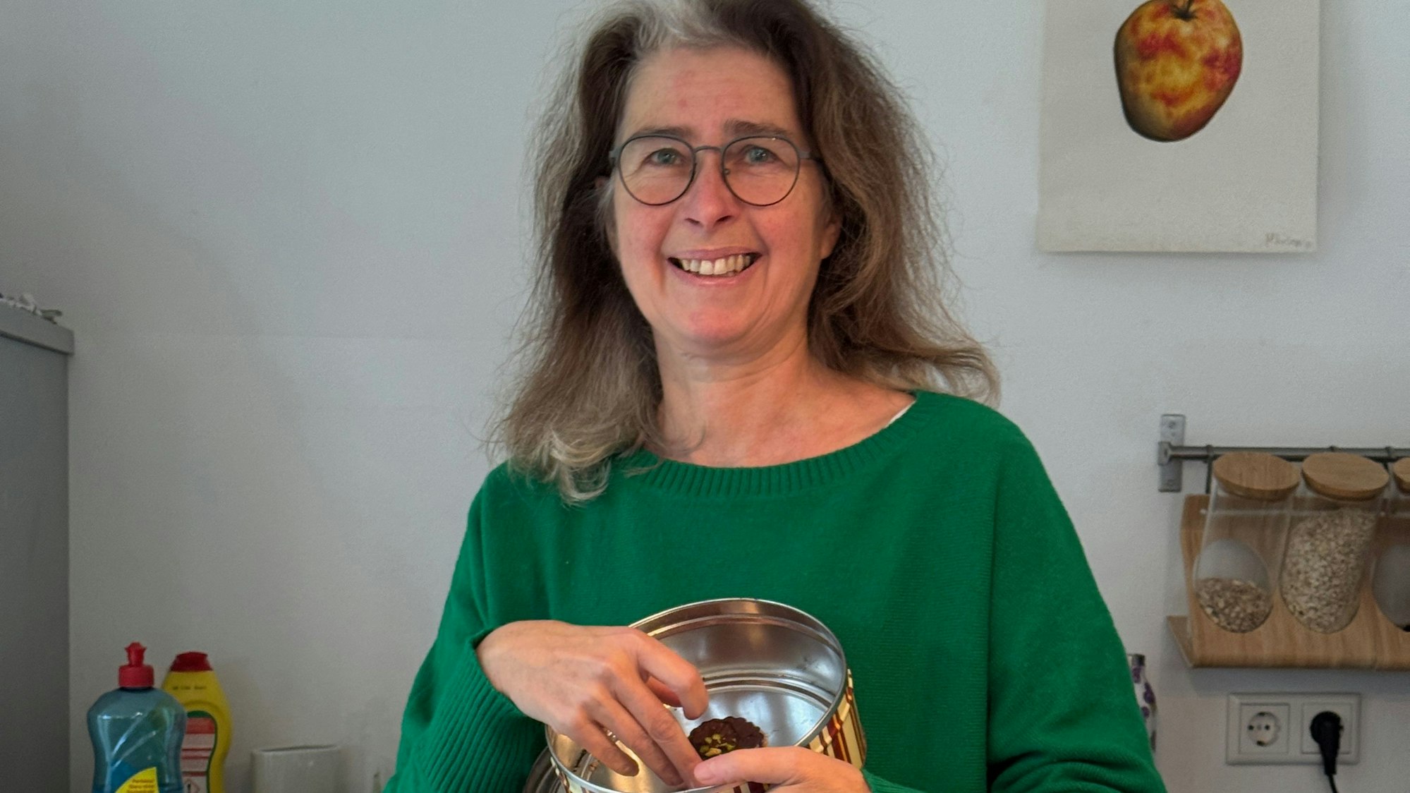 Das Foto zeigt Christine Burlon