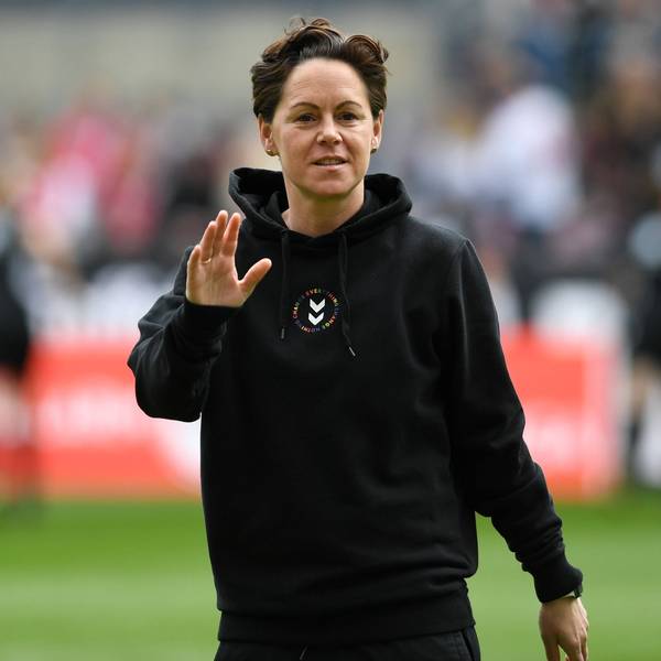 23.04.2023, Cologne, Germany, Rhein-Energie-Stadium, 1. FC Koeln vs Eintracht Frankfurt - Frauen Bundesliga, Trainer Nicole Bender-Rummler 1. FC Koeln gestikuliert, gestik Foto Ralf Treese, Ralf Treese DFB / DFL REGULATIONS PROHIBIT ANY USE OF PHOTOGRAPHS AS IMAGE SEQUENCES AND/OR QUASI-VIDEO. Cologne Rhein-Energie-Stadium North Rhine-Westphalia Germany *** 23 04 2023, Cologne, Germany, Rhein Energie Stadium, 1 FC Koeln vs Eintracht Frankfurt Frauen Bundesliga, coach Nicole Bender Rummler 1 FC Koeln gestures, gestures photo Ralf Treese, Ralf Treese DFB DFL REGULATIONS PROHIBIT ANY USE OF PHOTOGRAPHS AS IMAGE SEQUENCES AND OR QUASI VIDEO Cologne Rhein Energie Stadium North Rhine Westphalia Germany PUBLICATIONxINxGERxSUIxAUTxONLY / 521_KOESGE20230423_042 / Treese-521